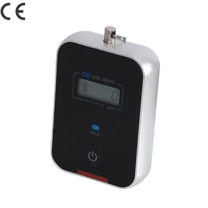Battery-Powered Portable CO Gas Detector Alarm with Sound and Light Alerts