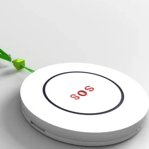 Bed Alarm for Elderly Adults Wireless Early Alert Wireless One Button Alarm for Disabled People Elderly Man Panic Personal Alarm