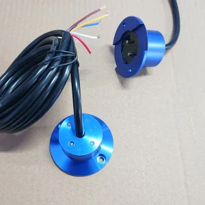 Blue Metal Housing Water Leakage Detection Sensor Wired Water Leak Detector Flood Sensor Alarm With Relay