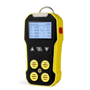 Bosean Lpg h2s ph3 voc co co2 Ozone Oxygen Natural Hydrogen Combustible Smart Industrial Multi Portable 4 in 1 Gas Leak Detector
