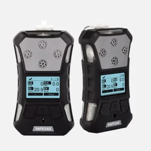Built In Pump Portable Gas Detector With Man Down Alarm Function