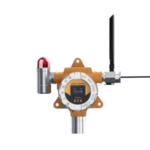 C2H4O 0-1000 PPM Fixed Gas Detector F1B Series Real-Time Data Monitoring 4G Output Electrochemical Sensor