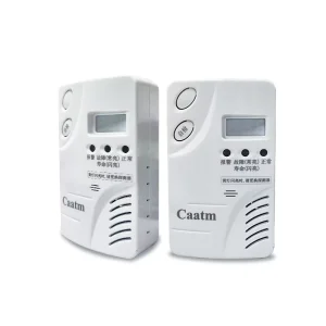 CA319G Methane Gas Leak Alarm Detector Sound and Light Alarm ABS Tuned Laser Technology for Residential Kitchen