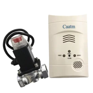 CAATM JY CA339 ABS Digital Wall Mounted Methane Propane Combustible Gas Leak Alert Detector for Home Security System