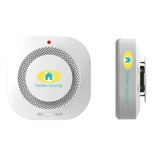 CE-Certified WiFi 9V Battery Smoke Fire Alarm Detector with Remote Control