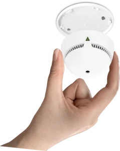 CE EN14604 85dB Mini Standalone Smoke Detector with 10-Year Battery