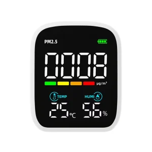 CH PV28B Mini PM2.5 Air Quality Monitor LED Display Portable Gas Detector by Laser Detection Thermo Hygrometer