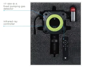 CL2 Chlorine Gas Leak Detector and Transmitter, IECEx Certified, with Infrared Remote Control