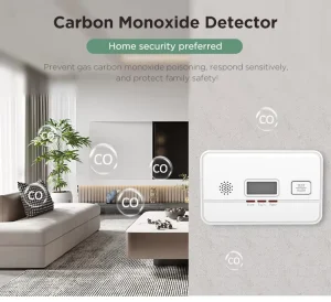 CO 239 Portable Carbon Monoxide Alarm with LCD Display