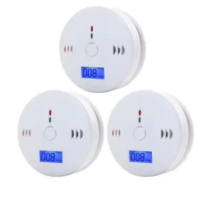 CO Alarm and Leak Detector for Household Gas Furnace Safety