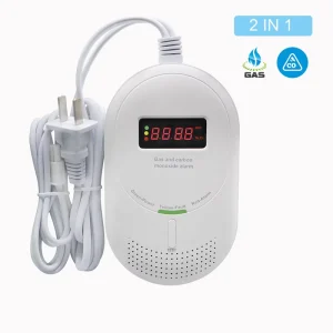 CO Gas Alarm and LPG LNG Detector with Solenoid Valve and Automatic Shut-Off Valve, EN50194 Approved