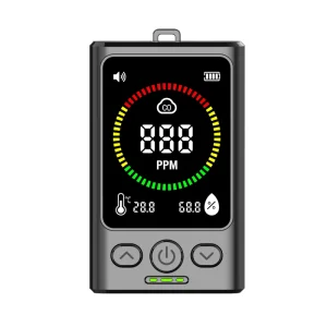 CO Gas Detector Air Quality Testing Equipment 3-in-1 Formaldehyde Home Outdoor Gas Alarm System IP67 USB