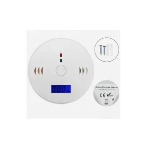 CO Gas Sensor Detector Carbon Monoxide Poisoning Alarm Detector With LCD Display
