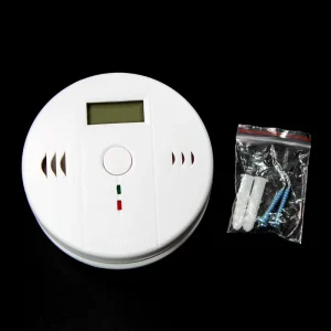 CO Gas Sensor and Carbon Monoxide Alarm Detector with LCD Display