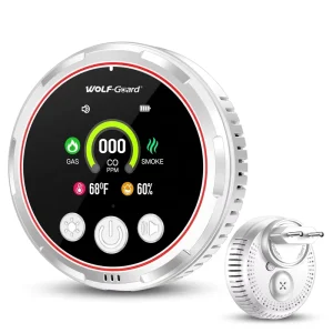 CO LPG Smoke Fire Temperature and Humidity Sensor with App Control