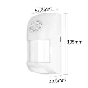 CS62W WiFi Network Infrared Detection Alarm Sensor Smart Home Anti-Theft Alarm System