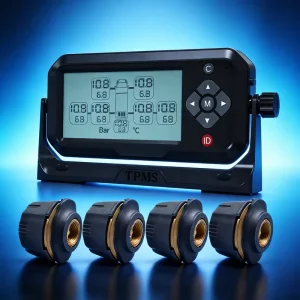 CXT 4 26 TPMS Tire Pressure Monitoring System 6 External Sensor for Truck Bus Heavy Duty Mining Coal Mine Vehicle Alarm