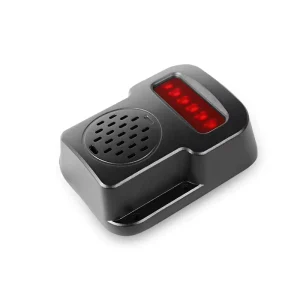 Car Security Alarm with Visual and Audible Signaling Devices