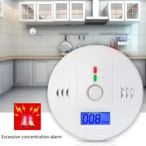 Carbon Monoxide Alarm Detector with LCD