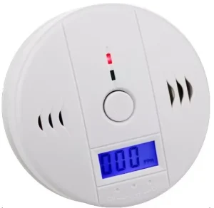 Carbon Monoxide Alarm Sensor Battery-Operated Carbon Monoxide Detector for Home