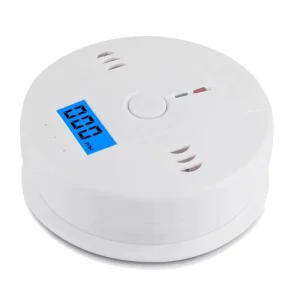 Carbon Monoxide Detector CO Sensor with LED Indicator Smoke and Fume Gas Leak Warning Alarm