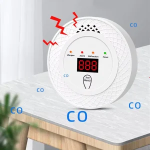 Carbon Monoxide Detector Indoor Household Alarm for Home Security Systems