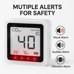 Carbon Monoxide Detector for Home Security Outdoor Industrial CO Alarm Sensor