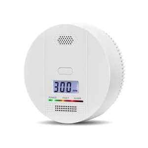 Carbon Monoxide Detector with LCD Display and 5-Year Sensor Life