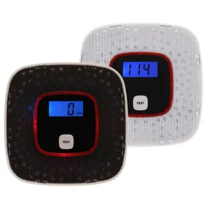 Carbon Monoxide Gas Alarm Sensor Poisoning Smoke Gas Tester Human Voice Warning Detector for Alarm System