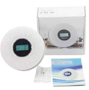 Carbon Monoxide Smoke Composite Alarm Household Fire Smoke+CO Detector