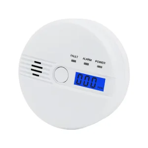 Carbon Monoxide and Smoke Combination Alarm Home Security Detector