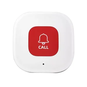 Caregiver Pager and Portable Call Bell with Fall Alert and Emergency Panic Button
