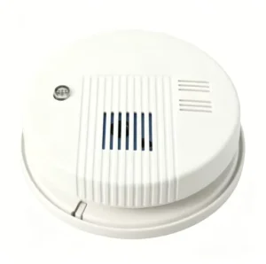 Ceiling-Mount 9V Battery-Operated Photoelectric Smoke Detector Fire Alarm with Low Power and ≥85 dB Alarm at 3 Meters