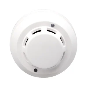 Ceiling Mounted Optical Infrared Smoke Detector 12V 4-Wire Relay Output With NC/NO Output