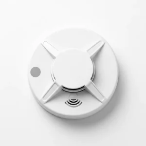 Ceiling Mounted Smoke Alarm with Lithium Battery Bell or Chime Sound Fast Sensor Response