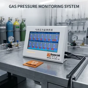 Centralized Pressure Monitoring System Multi gas Pressure Alarm Sound+Light High Accuracy High Pressure Gas Regulator N2 Ar H2