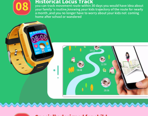 Child Anti-Lost SOS Call Location Tracker GSM GPS Kids Smart Watch Q528