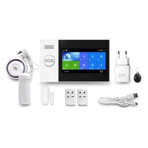 China Manufacture Home Burglar Alarm System Wifi+4g Wireless Alarm Systeme