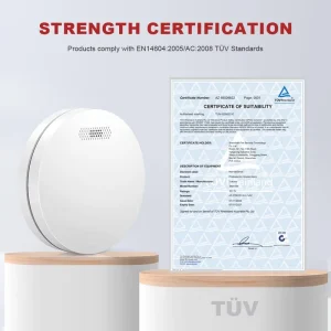 China Manufacturer Smoke Detector Fire Alarm Hotels Smoke Detectors Vaping Smoke Detector