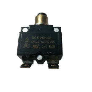 Circuit Breaker 1-Pole Overcurrent Protector 3A 4A 6A 8A 10A 15A 25A BC5 Supplementary Protector
