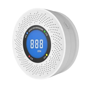 Co Carbon Monoxide Smoke and Gas Detector Alarm System for Home Security Stand Alone EN50291