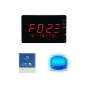 Code Blue Wireless Panic Alarm Emergency Call System