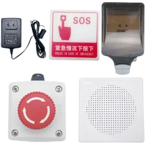 Cold Storage Safety Alarm Freezer SOS Alarm In warehouse Emergency Voice Alarm System Emergency Rescue Device Emerson 1 Year