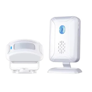 Colorful 5 in 1 Mode PIR Motion Sensor Door Alarm Light Reminder Multilingual Welcome Chime Ring Doorbell Wireless Door Phones