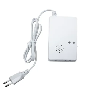 Combination Natural Gas and Carbon Monoxide Detector Plug-in 2-in-1 CO Propane LPG Combustible Gas Leak Sensor Alarm for Kitchen