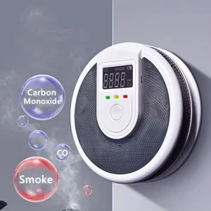 Combination Smoke and Carbon Monoxide Detector Combo for Home Use