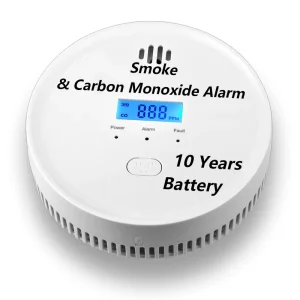Combined Temperature Smoke Detector CO Fire Alarm System with Smoke Alarm Sensor