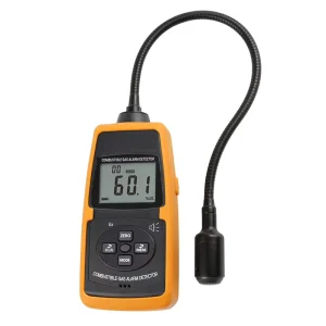 Combustible Gas Alarm Detector, 0-100% LEL, with Sound and Light Alarm
