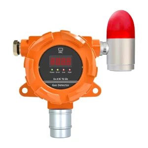 Combustible Gas Detector Flammable and Toxic Gas Analyzer High Accuracy Sound Alarm for Hydrogen Bromide (HBr) Fixed Single Gas