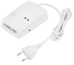 Combustible Gas Leak Detector for Propane Butane Methane and Natural Gas with Safety Alarm Sensor EU Plug